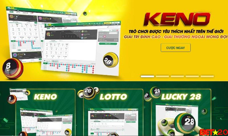xổ số keno fb88